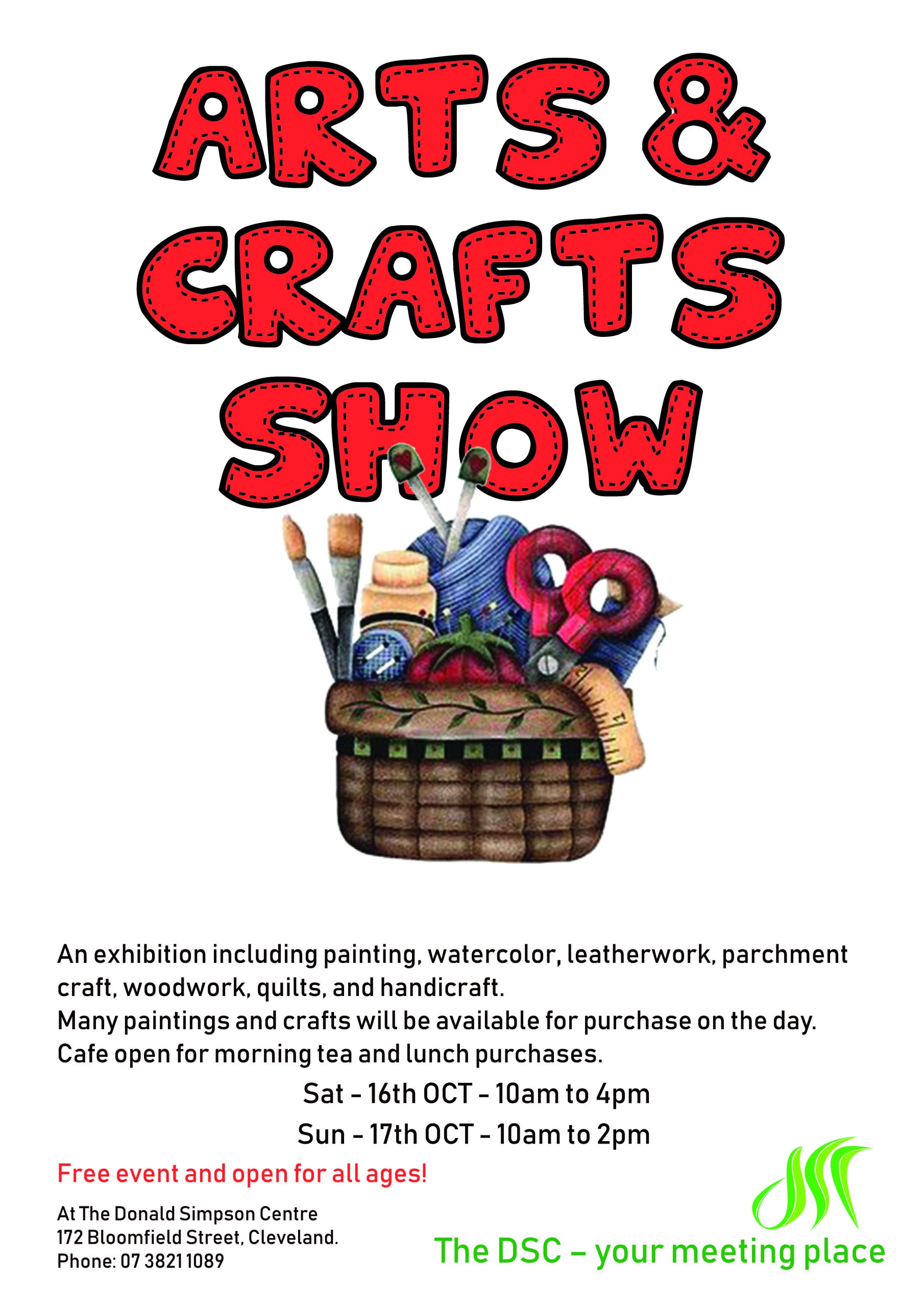 Arts and Craft Exhibition The Donald Simpson Centre