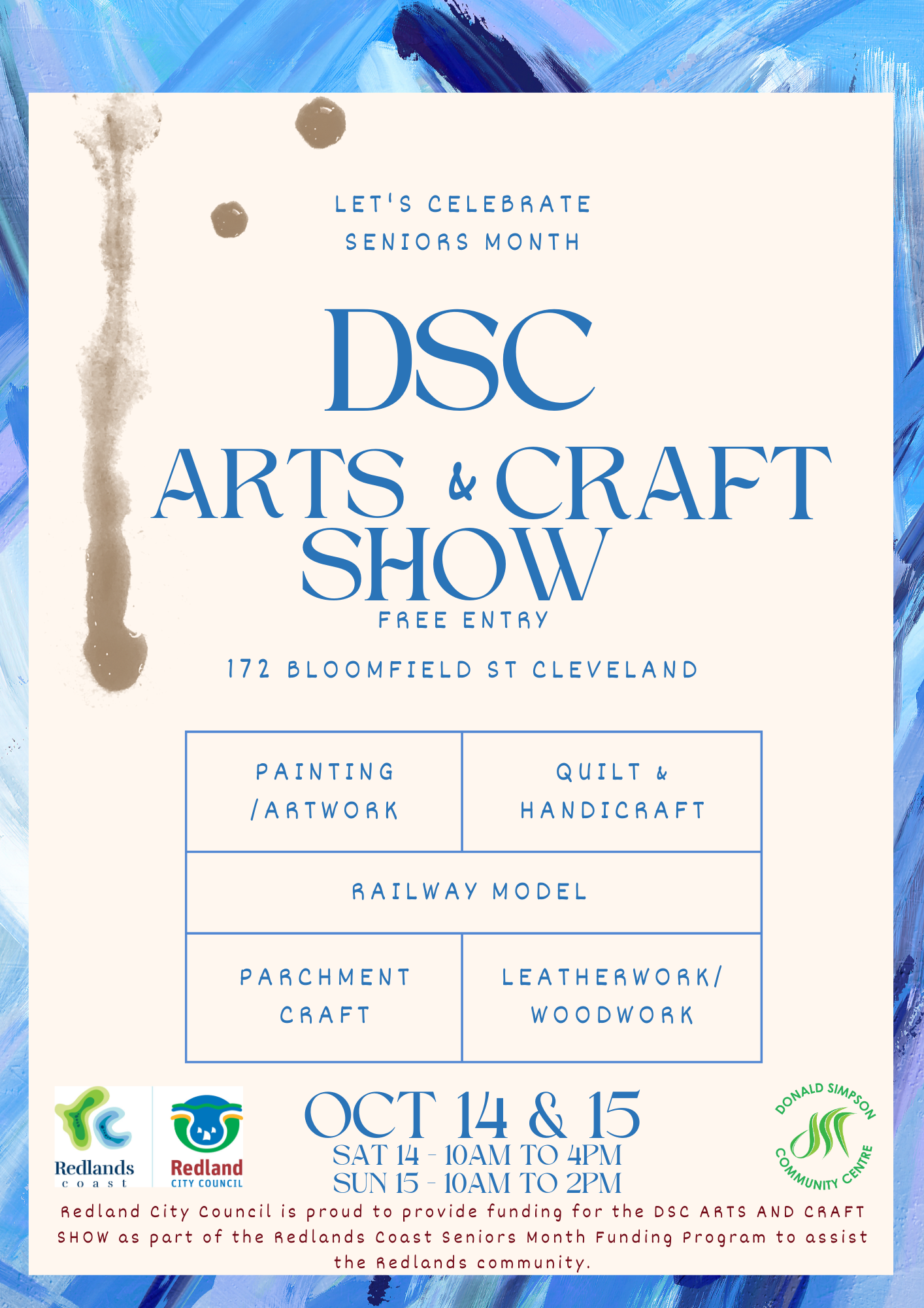 You are currently viewing DSC Arts and Craft Weekend SHOW