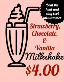 Milkshake Notice